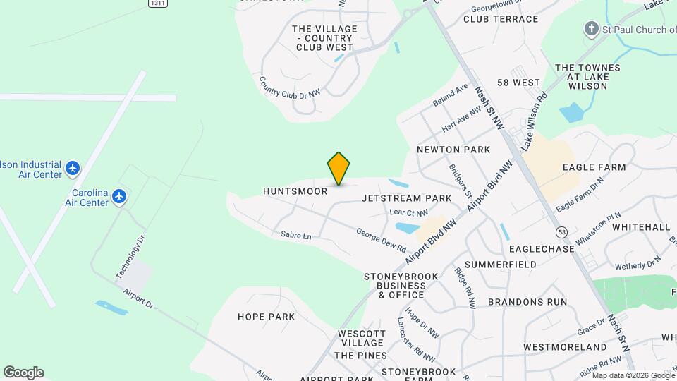 4112 Huntsmoor Ln Map and Location Details