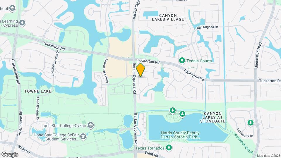 17611 Haywood Oaks Dr Map and Location Details