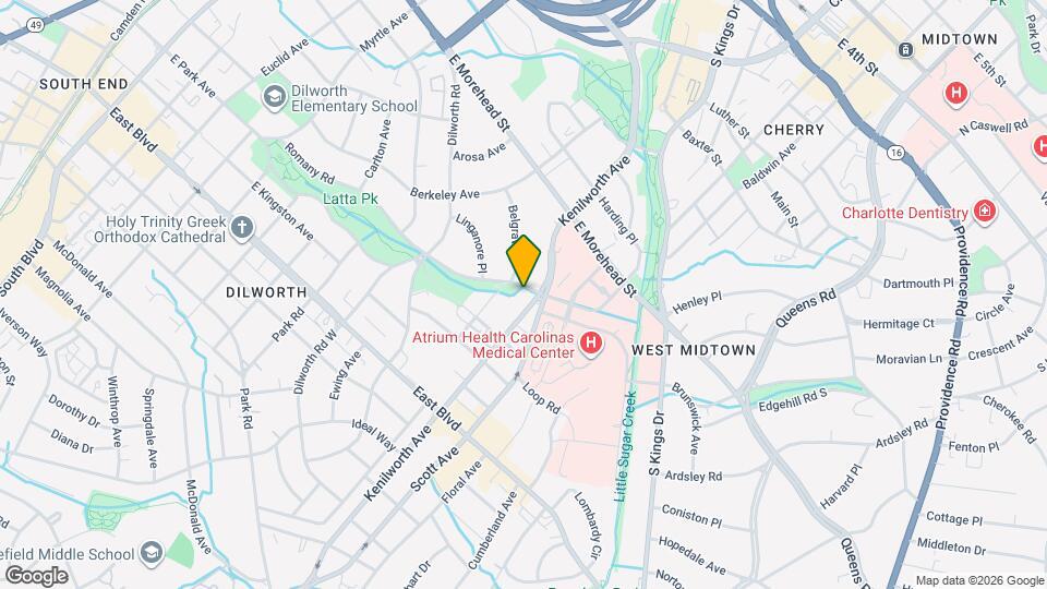 1306 Kenilworth Ave Map and Location Details