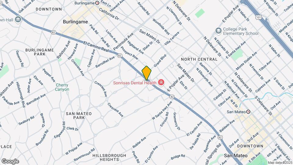 510 N El Camino Real Map and Location Details