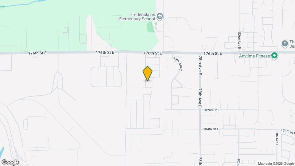 17909 72nd Ave E Map and Location Details