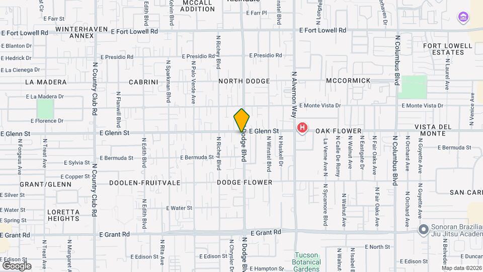 2761 N Dodge Blvd Map and Location Details