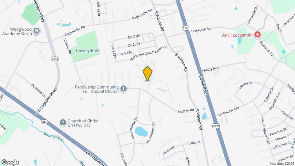 103 Hurstfield Dr Map and Location Details