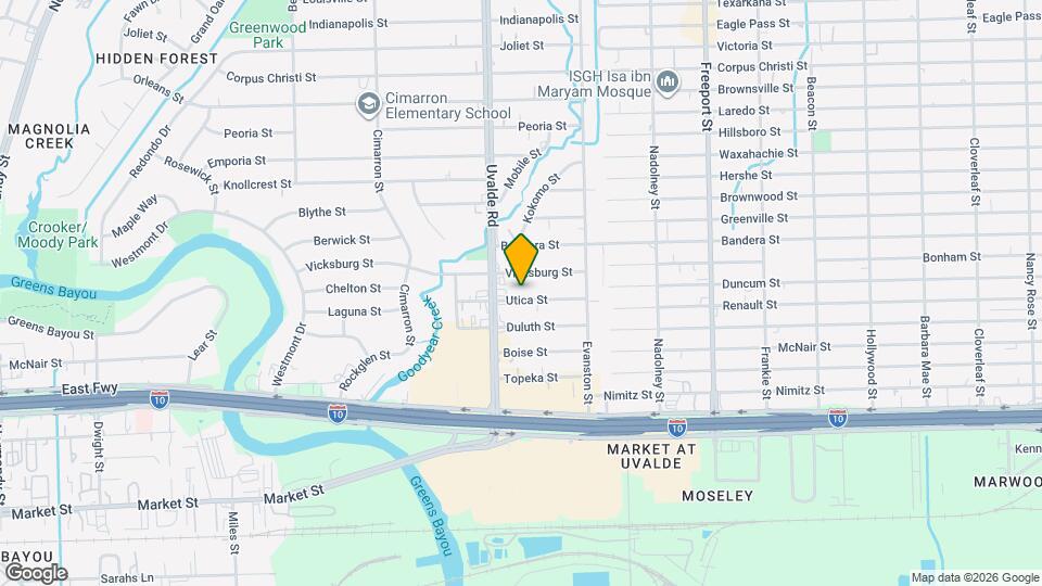 13421 Utica St Map and Location Details