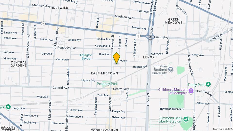 2164 Harbert Ave Mapa y Detalles de la Ubicación