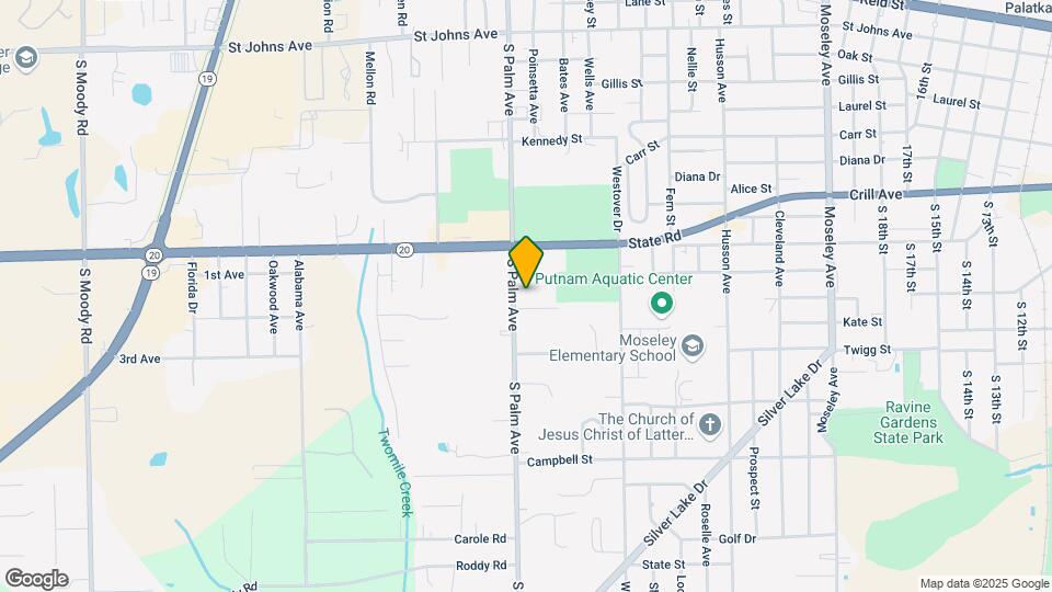 1121 S Palm Ave Map and Location Details