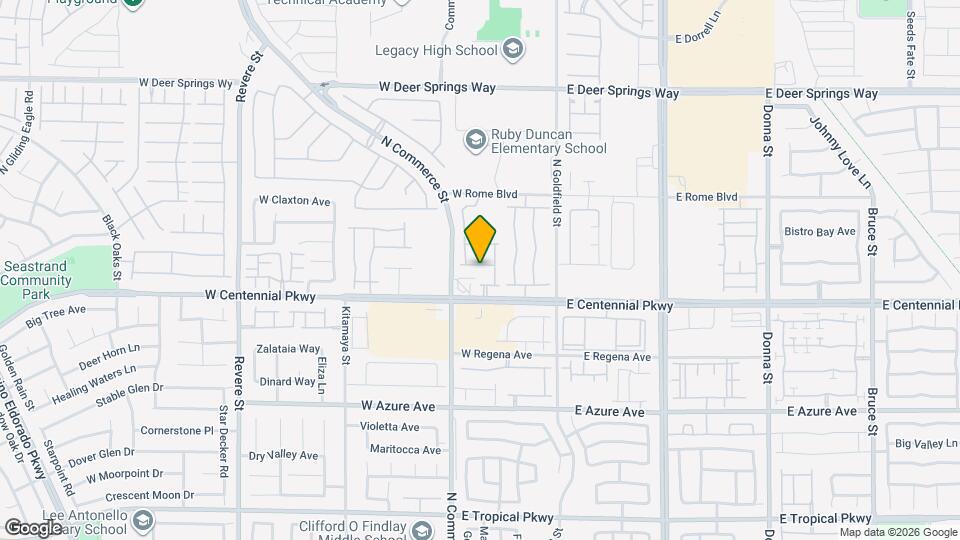 209 Toasted Almond Ave Map and Location Details