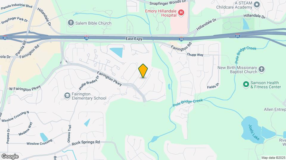 3203 Fairington Ridge Cir Map and Location Details