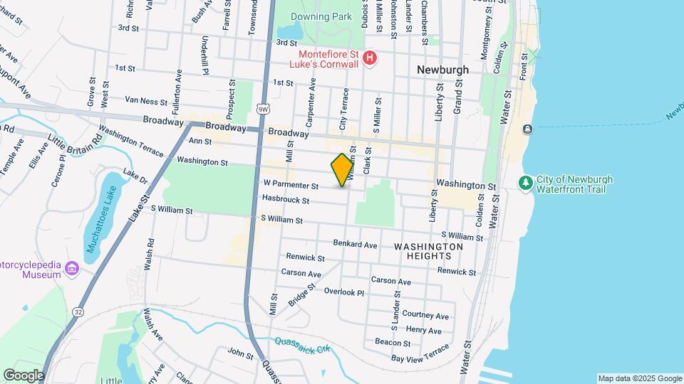 105 W Parmenter St Map and Location Details