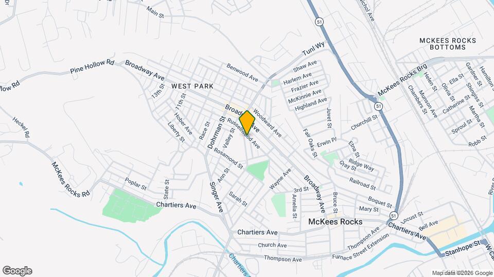 537 Marwood Ave Map and Location Details