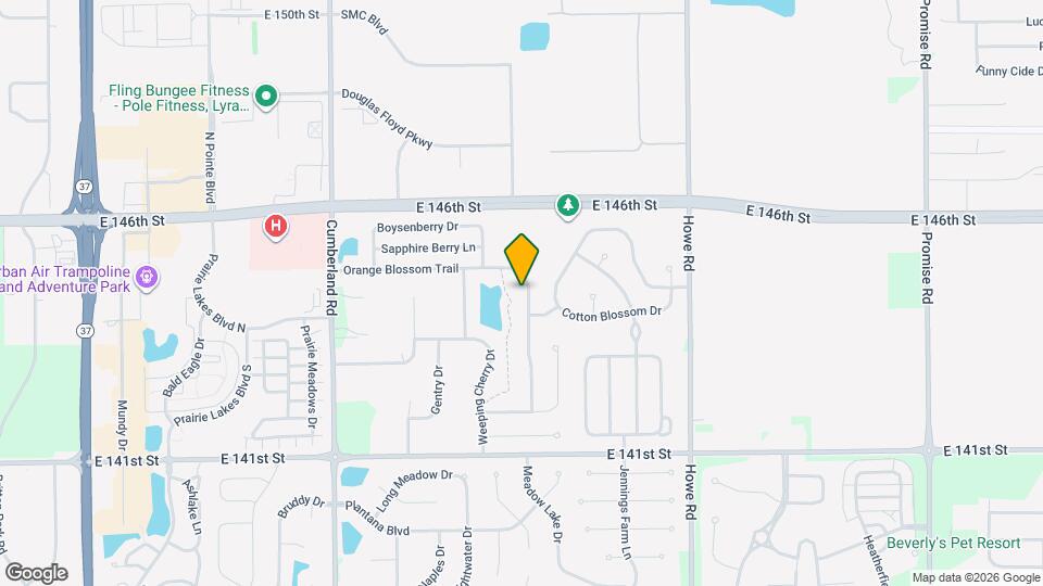 14456 Orange Blossom Trail Mapa y Detalles de la Ubicación