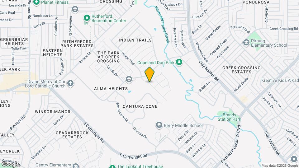 1748 Osage Trail Map and Location Details