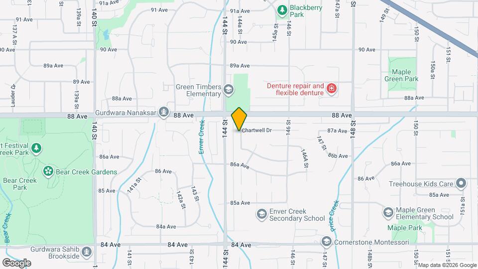 14441 Chartwell Dr Map and Location Details