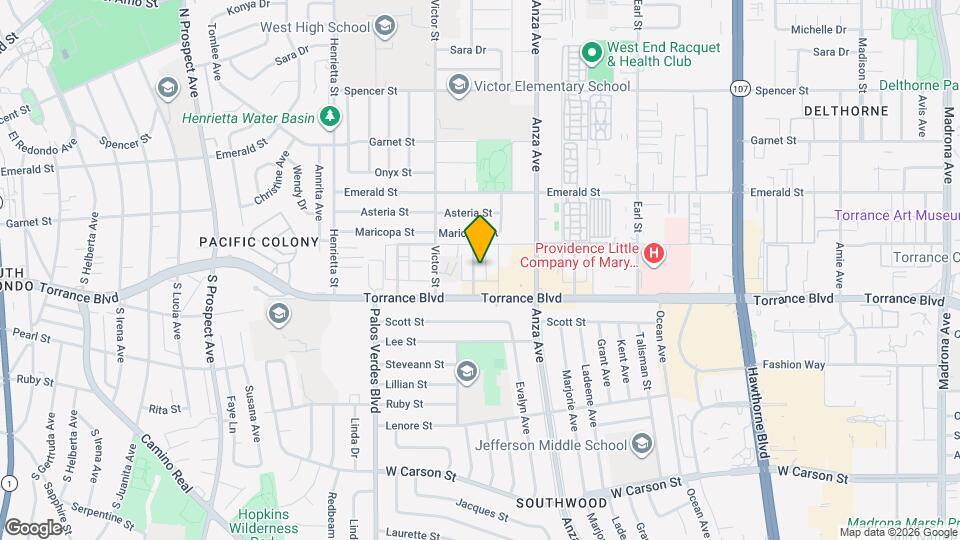 21104 Donora Ave, Unit C Map and Location Details