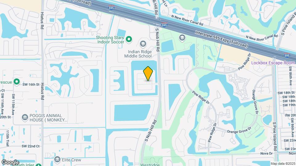 10091 SW 16th Pl Map and Location Details