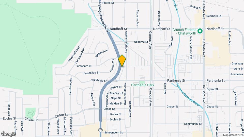8758 Topanga Canyon Blvd Map and Location Details