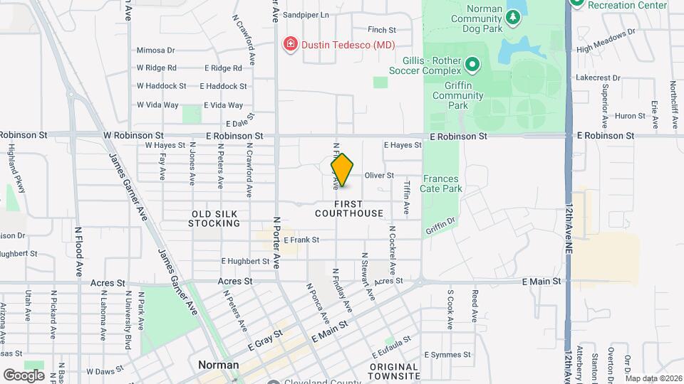 717 N Findlay Ave Map and Location Details