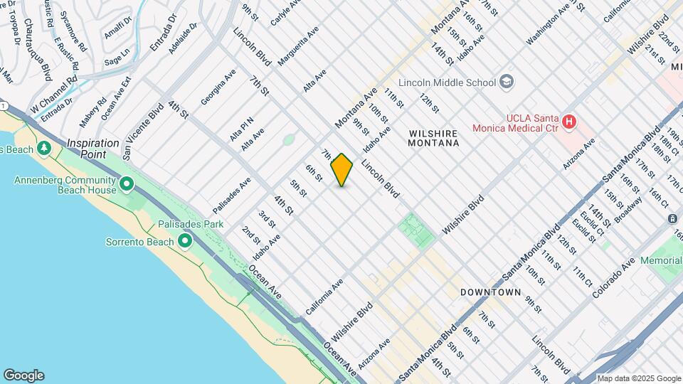917 6th St Map and Location Details