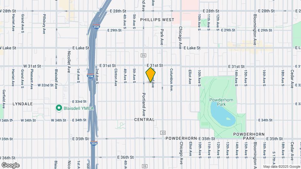 3200 Oakland Ave Map and Location Details