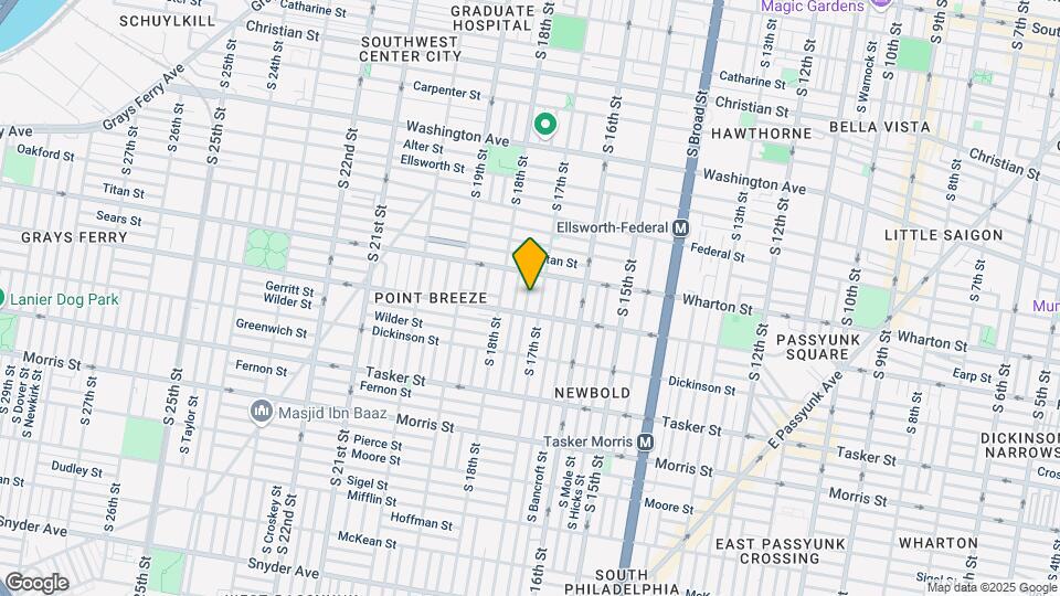 1327 S Colorado St Map and Location Details