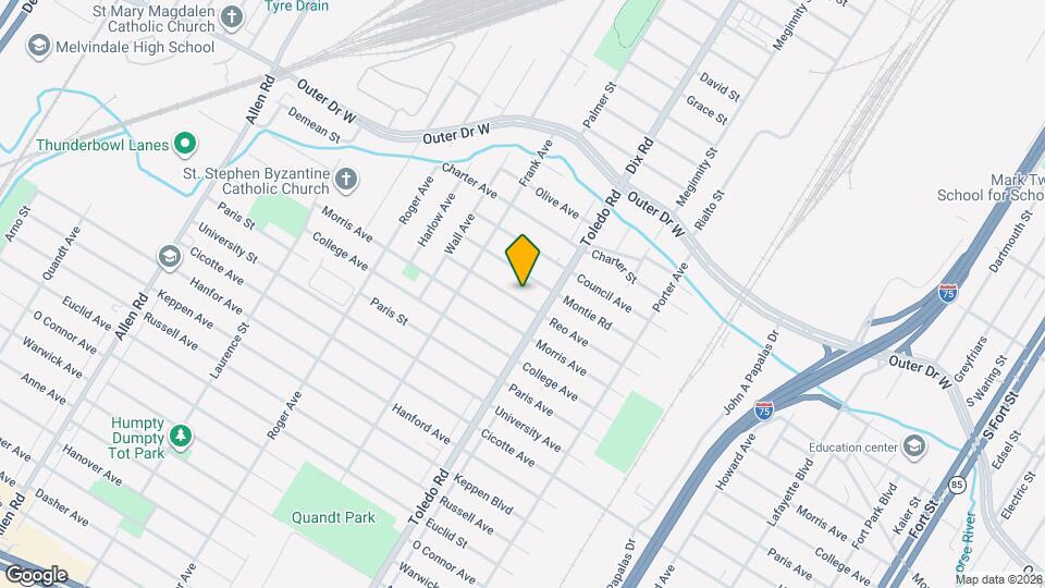 2064 Reo Ave Mapa y Detalles de la Ubicación