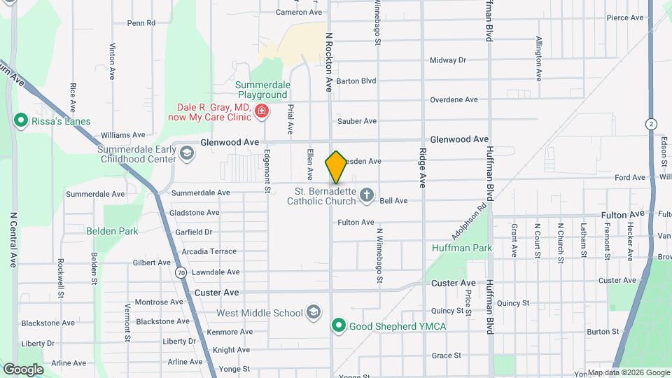 2417 N Rockton Ave, Unit 2417 N Rockton Map and Location Details