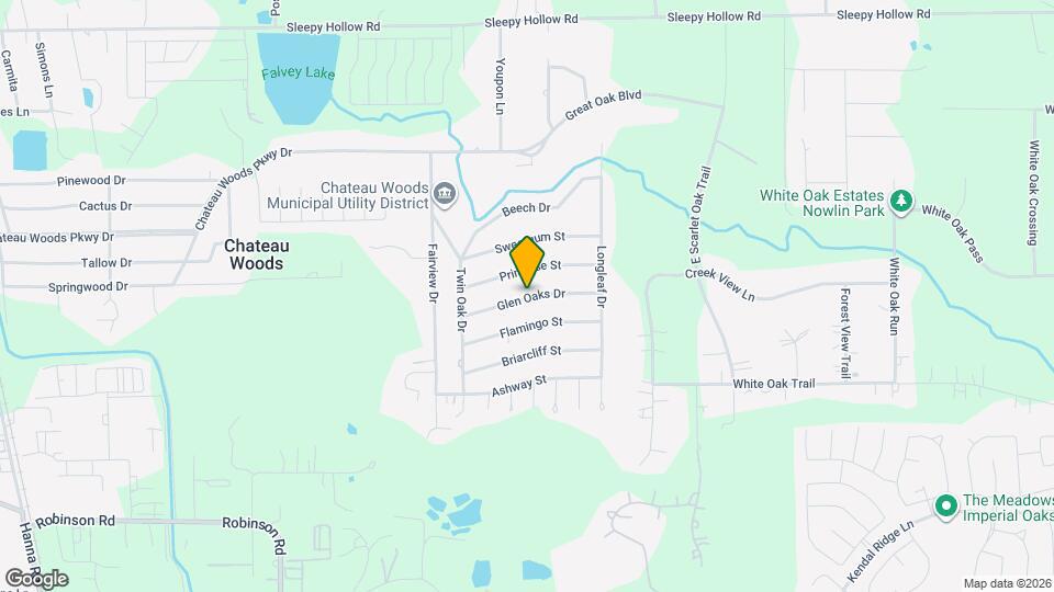 1452 Glen Oaks Dr Map and Location Details