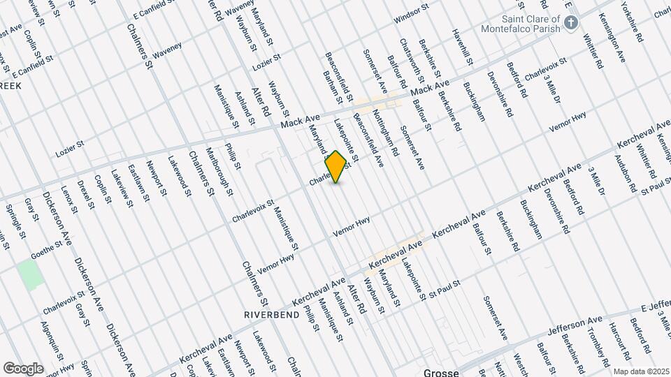 1367 Maryland St Map and Location Details