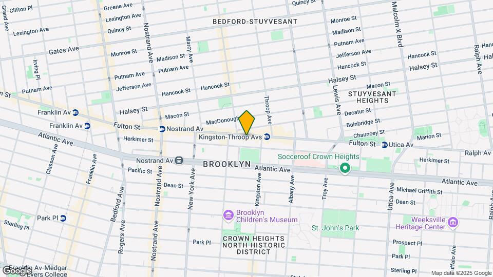 1460-1462 Fulton St Mapa y Detalles de la Ubicación