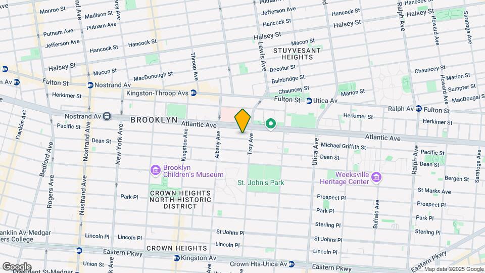 1631 Pacific St Map and Location Details