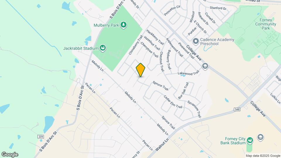 315 Red Oak Ct Map and Location Details