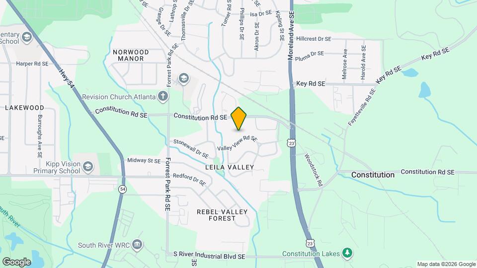 1044 Valley View Rd SE Map and Location Details