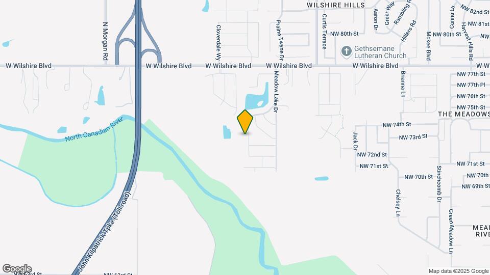 7401 Prairie Twyne Dr Map and Location Details