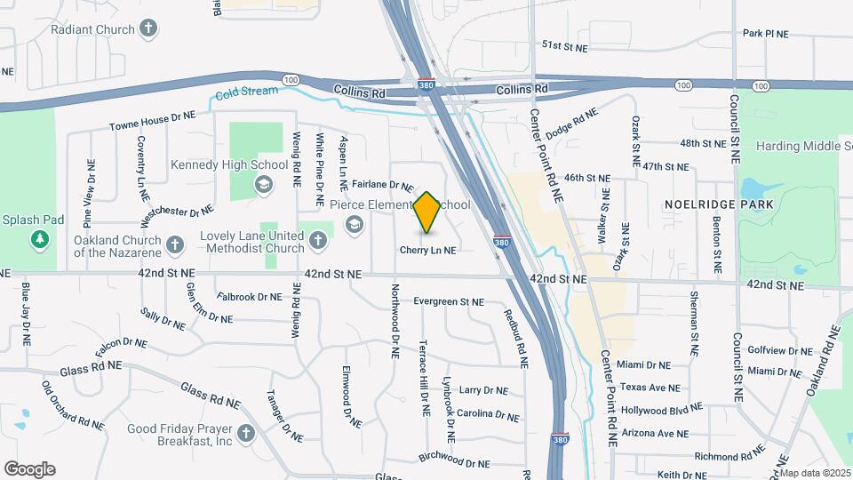 4308 Fairlane Dr NE Map and Location Details