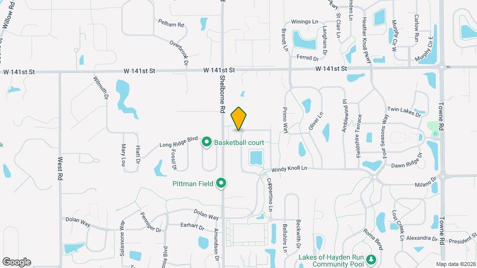 13800 Stanford Dr Map and Location Details