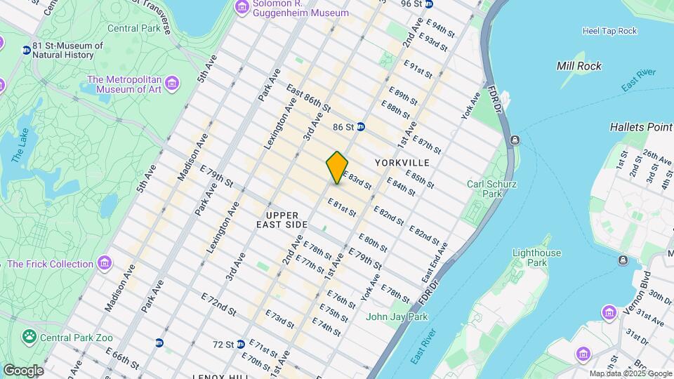 304A E 82nd St Map and Location Details