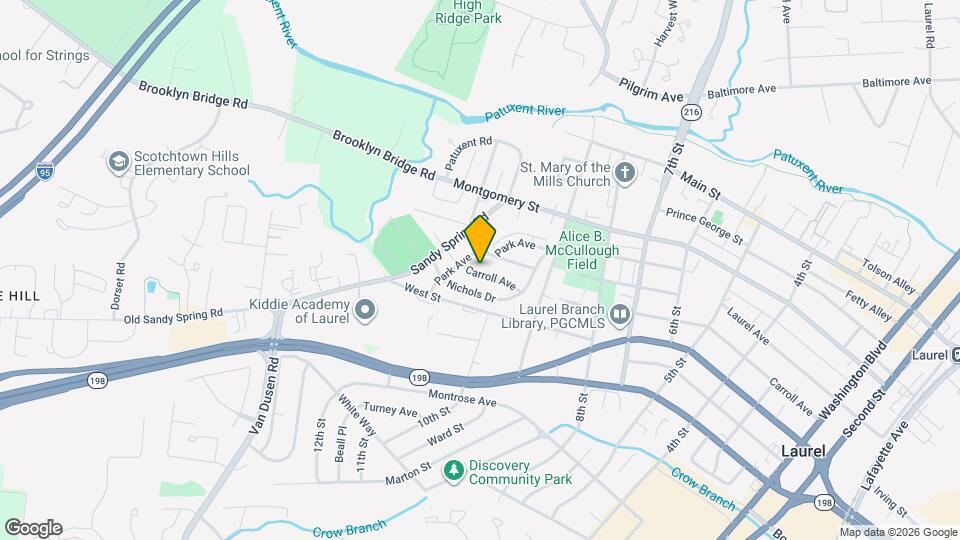 919 Carroll Ave Map and Location Details