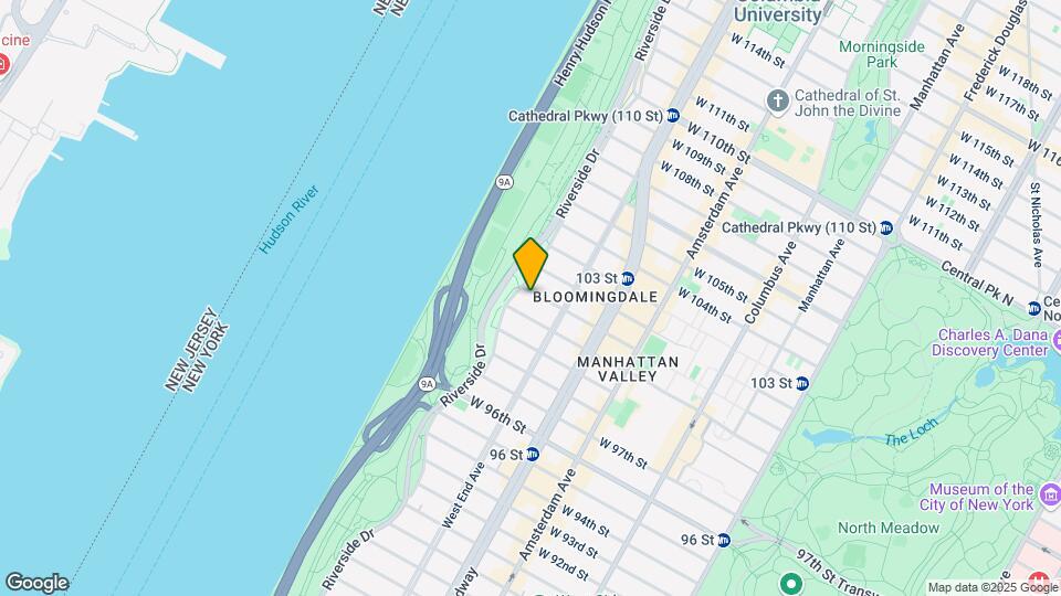 332 W 101st St Mapa y Detalles de la Ubicación