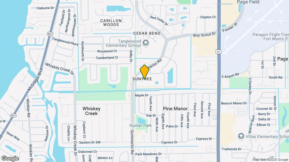 5313 Summerlin Rd Map and Location Details