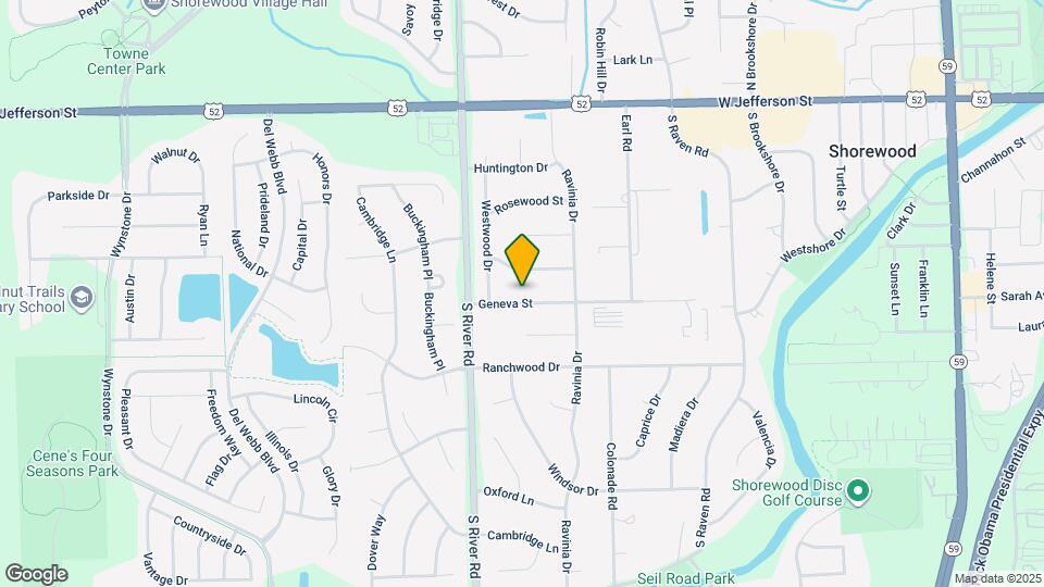 1113 Geneva St Map and Location Details