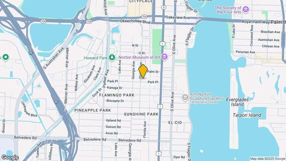 1716 Florida Ave Map and Location Details