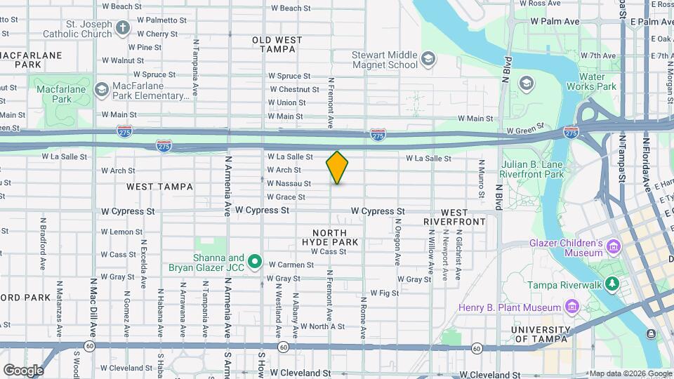 1722 W Nassau St Map and Location Details