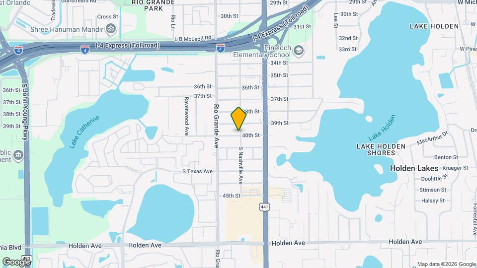 3908 S Nashville Ave Map and Location Details