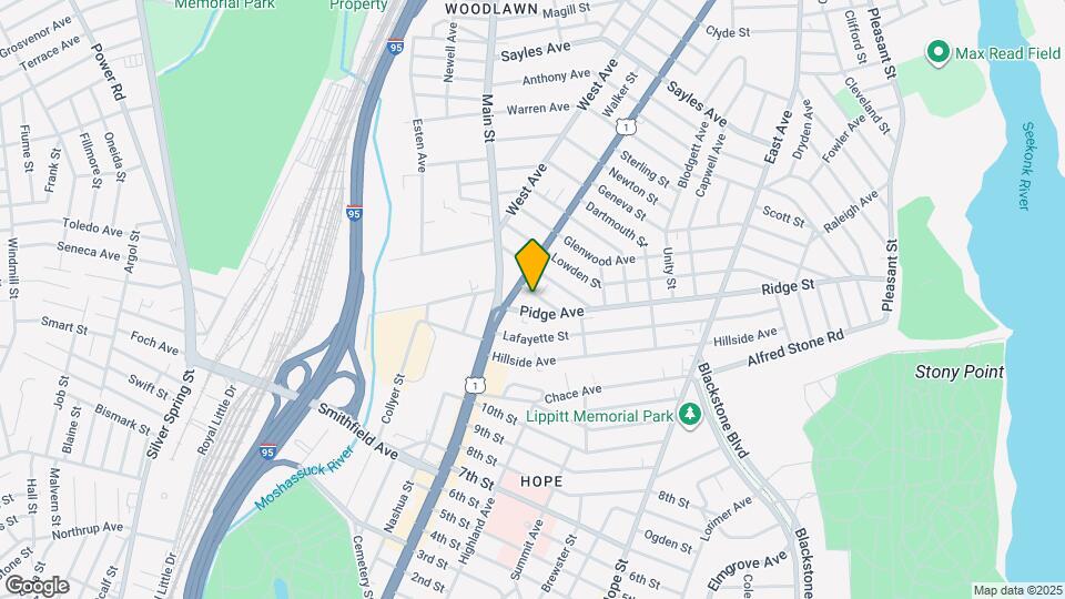 38 Williams St, Unit 1st floor Map and Location Details