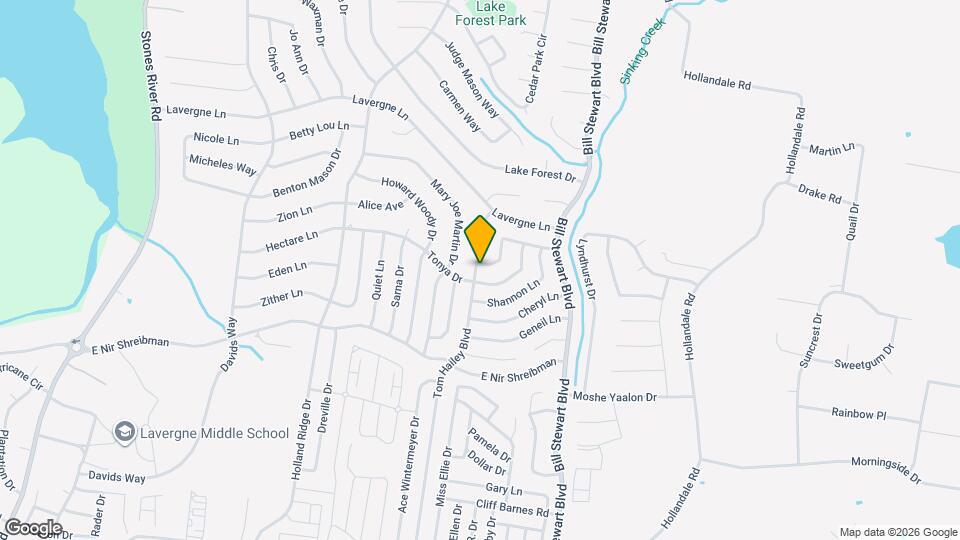 927 Tom Hailey Blvd Mapa y Detalles de la Ubicación