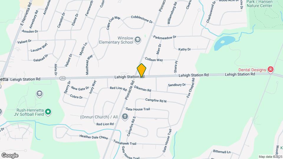 2093 Lehigh Station Rd Map and Location Details