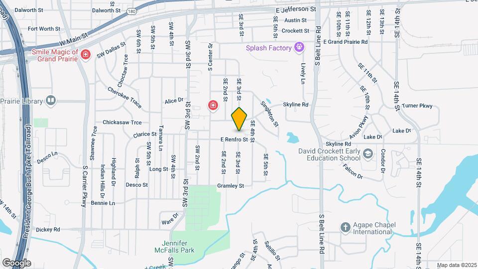 302 Renfro St Map and Location Details