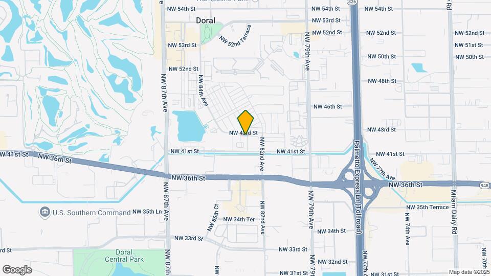 4286 NW 83rd Ave Map and Location Details