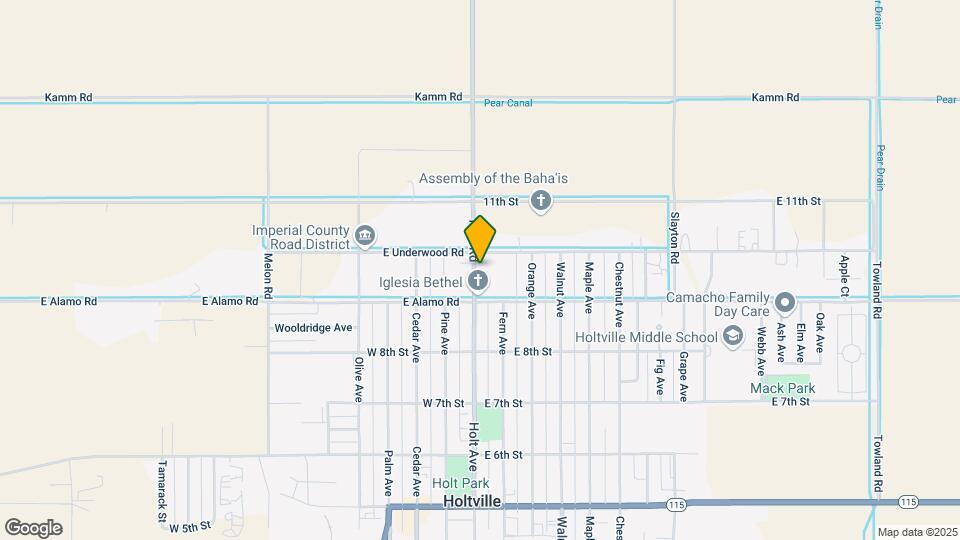 Holtville Garden Senior Apartments Map and Location Details
