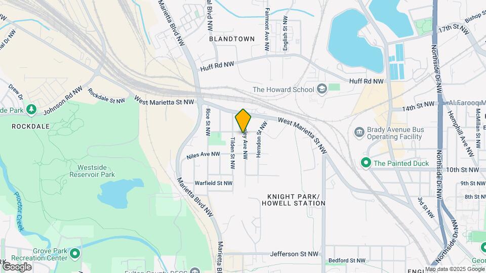 1060 Longley Ave NW Map and Location Details